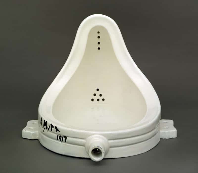 Fountain by Marcel Duchamp, 1917 (replica 1964)