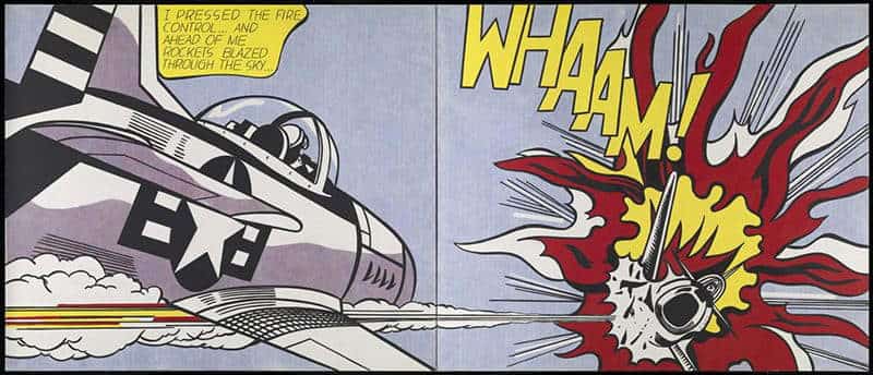 Whaam! by Roy Lichenstein, 1963