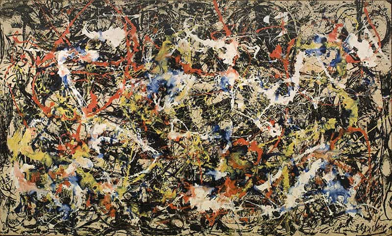 Convergence by Jackson Pollock, 1952