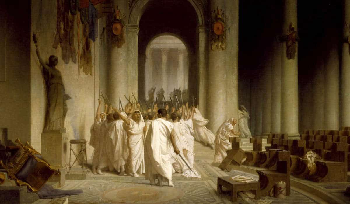 death of caesar jean leon gerome