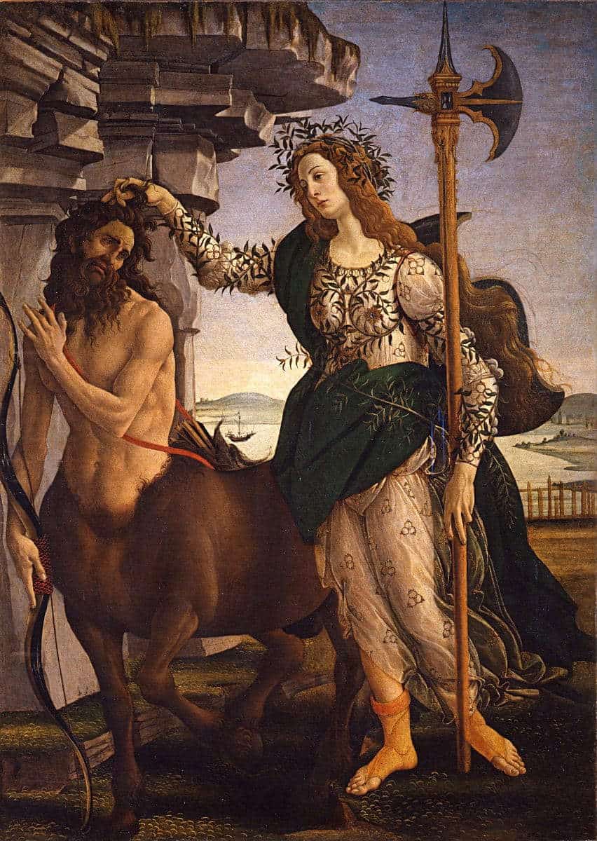 botticelli-pallas-centaur-painting