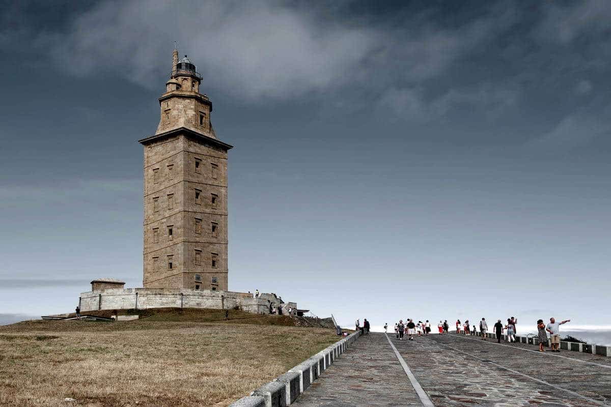 roman architecture tower hercules