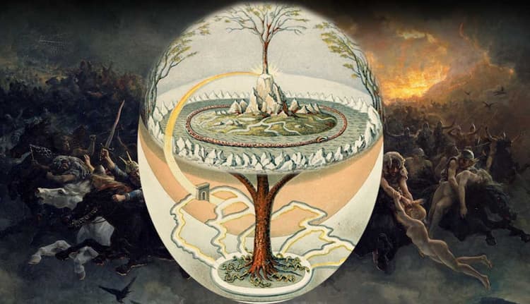 How does the Nordic Cosmic System Depend on the Yggdrasil Tree?