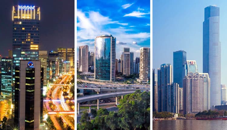 6 of the Largest Cities in the Modern World