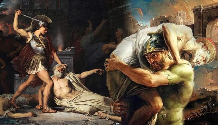 Virgil’s Aeneid: The Adventures of Aeneas Described in 17 Artworks