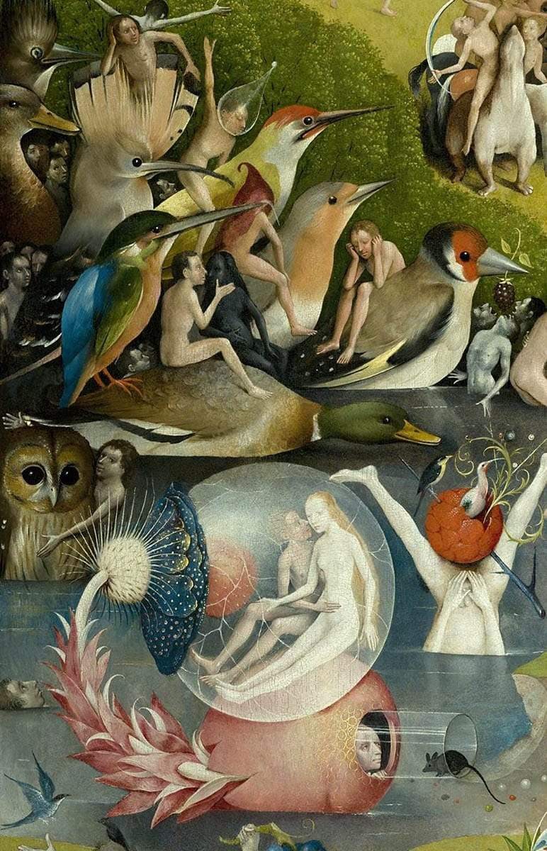 bosch garden earthly delights center panel detail